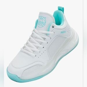 Beita Basketball Shoes Women Sports Sneakers Non Slip White Moon 9.5 NEW MSRP$63